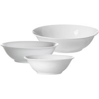 SERVIERSCHALEN-SET Bianco weiß - Weiß, Keramik (2/2/2cm) - Ritzenhoff Breker