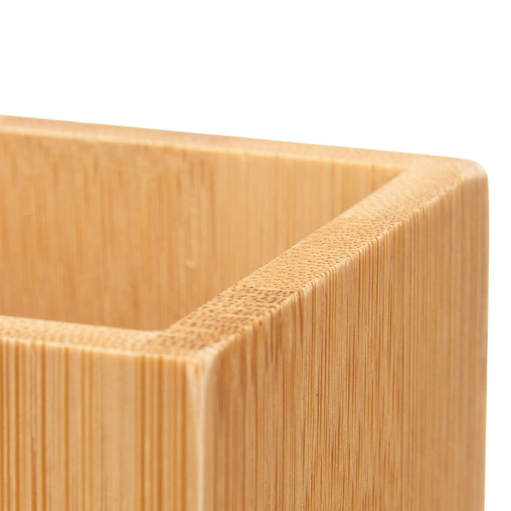 Thumbnail - Berilo Zahnputzbecher, Braun, Naturmaterialien, 6.8x9.7x6.8 cm, Badaccessoires, Waschplatzzubehör, Zahnputzbecher