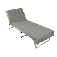 STRANDTUCH, 75x215 cm, 100% Baumwolle, Grau - Hellgrau, Textil (75/215cm) - Zollner