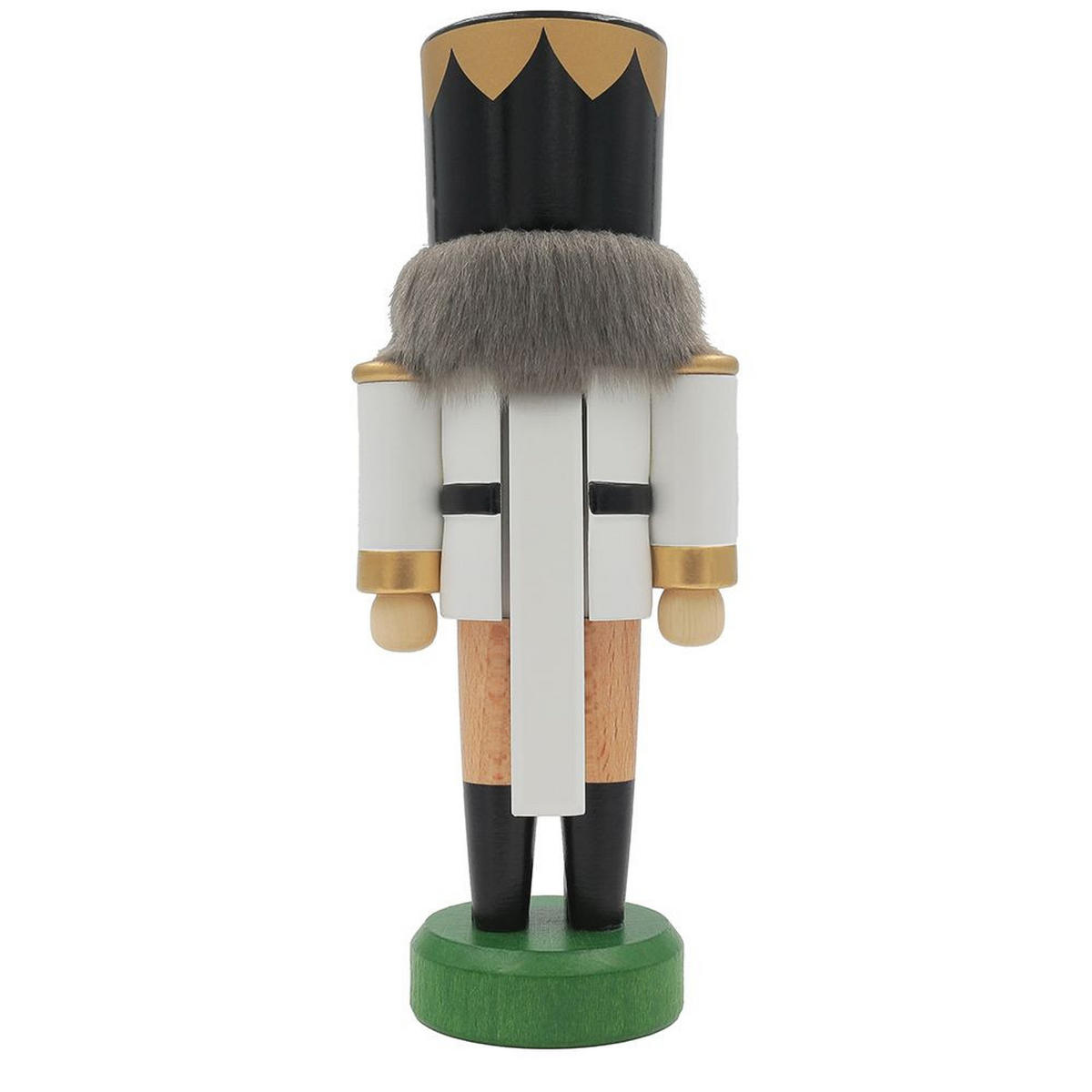 NUSSKNACKER 17,5 cm Weißer König - Multicolor, Metall (0.1/17.5/0.1cm)