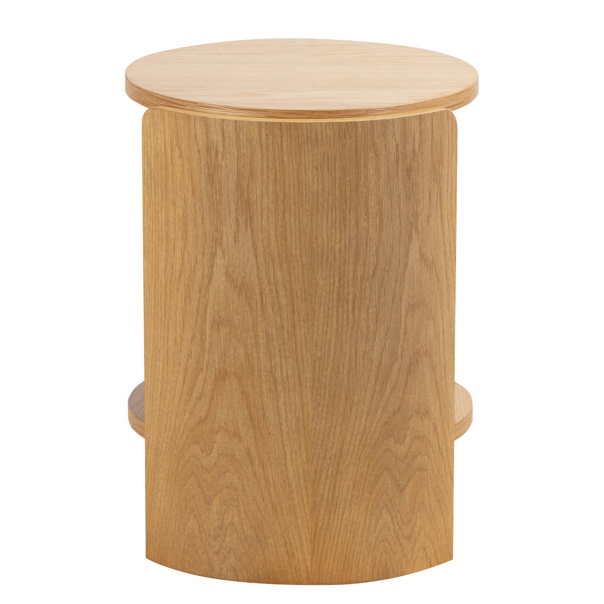 HOME24 Beistelltisch Moncure - Eichefarben, Holzwerkstoff (40/40/50cm) - home24