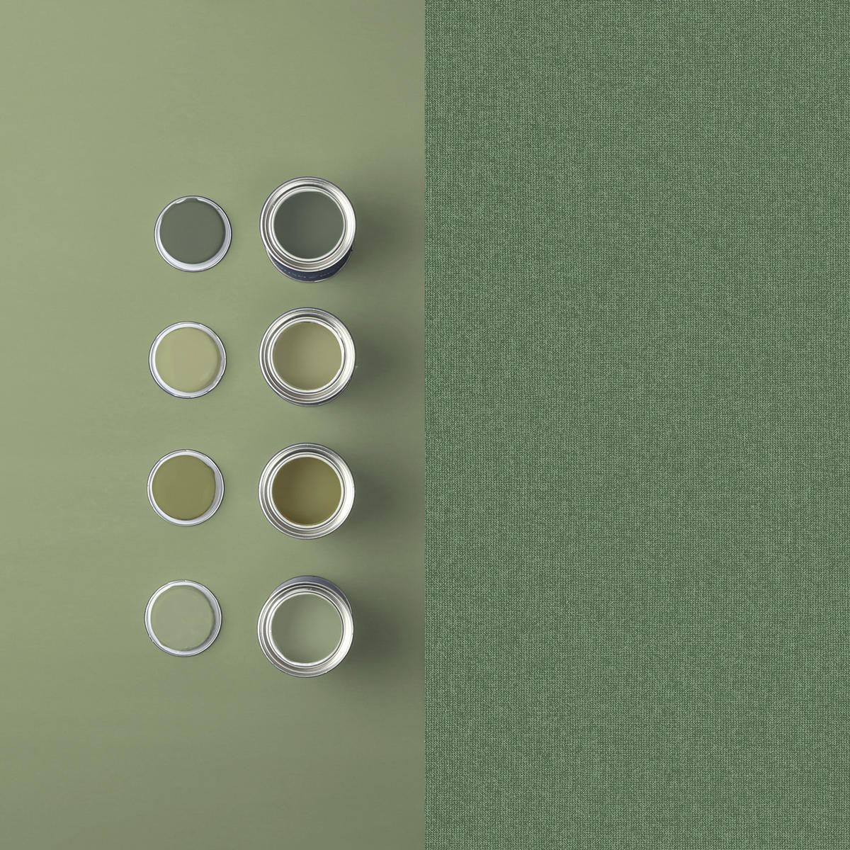 VLIESTAPETE Landhaus Palme - Grün, Papier/Kunststoff (52/1000cm) - Graham & Brown