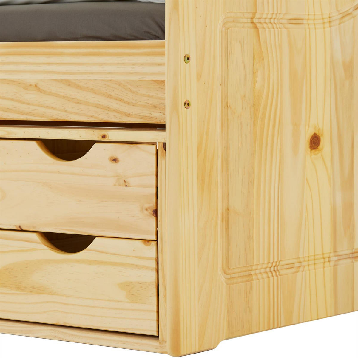 SOFABETT SENTA 90X200 CM - Naturfarben, Holz (98/63/205cm) - IDIMEX