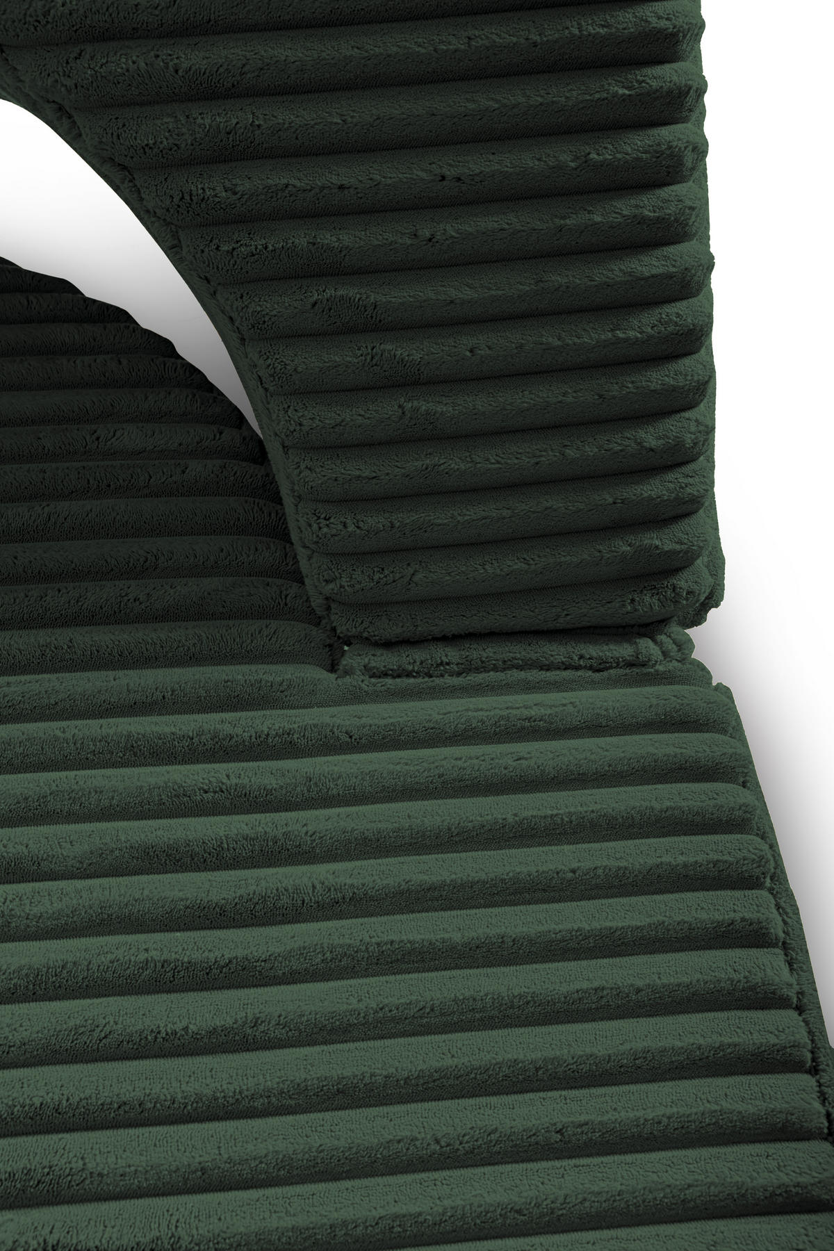 SCHLAFSOFA MYFOAM, Sofa mit Schlaffunktion, Farbe: Grun, Cordstoff - Grün, Textil (200/80/72cm) - Storez24