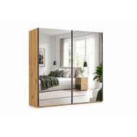 NAPOLI 5 Kleiderschrank - Artisan - Goldfarben, Holzwerkstoff (150/215/67cm) - BM-Möbel