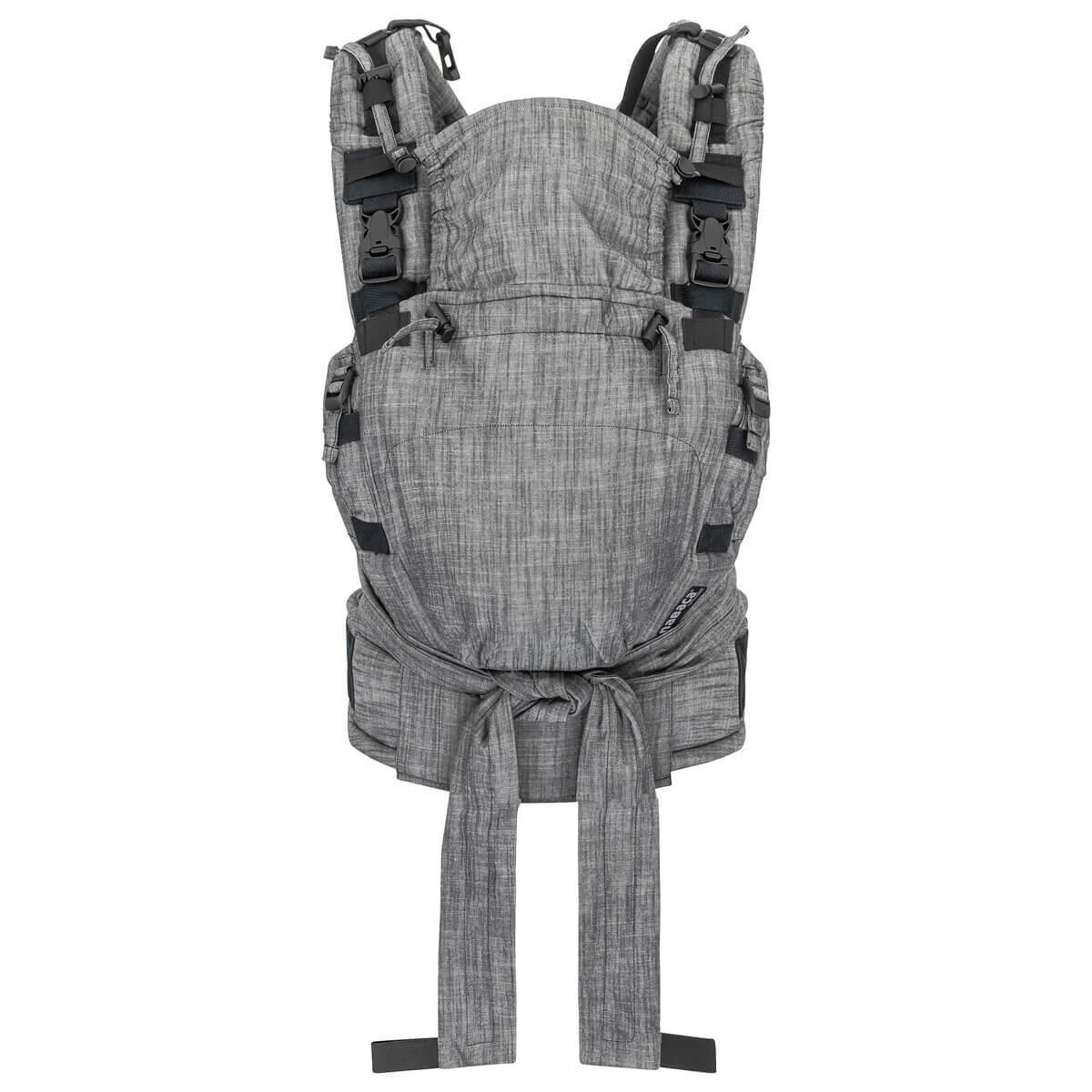 Hoppediz Babytrage Graphit 26.5x7.2x38.5 cm