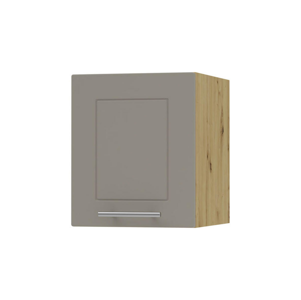 KLAPPHÄNGESCHRANK Kvantum W4B/40 Beige Matt / Eiche Artisan Matt 40 / 32,5 / 36cm - Beige/Eiche Artisan, Holz/Holzwerkstoff (40/36/32.5cm) - Feldmann-Wohnen