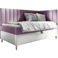 KINDERBETT MAYA 3 - Lila/Weiß, Holzwerkstoff (106/208cm) - Meblini