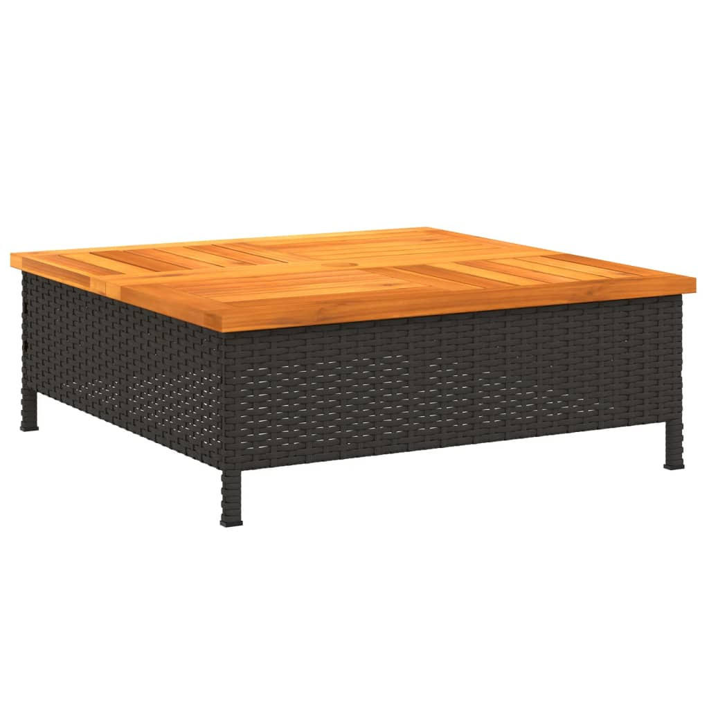 VERKLEIDUNG Für Sonnenschirmständer Schwarz 70/70/25 Cm - Schwarz, Holz (70/70cm) - vidaXL