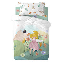 BETTBEZUG 2er-Set teiliges dreaming 100x120 cm (kinderbett) mehrfarbig - Multicolor, Textil (100/120cm) - Happy Friday