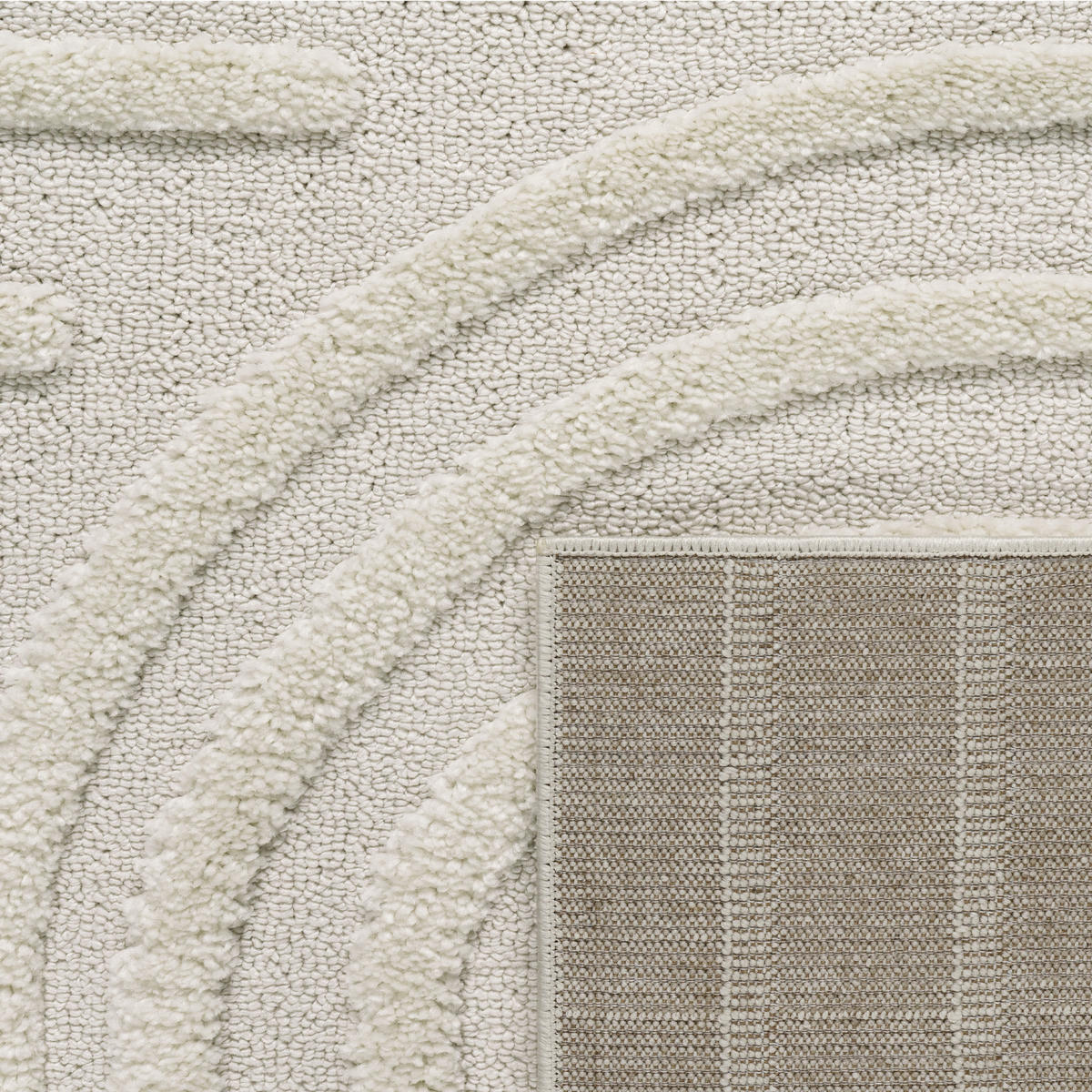 HOCHFLORTEPPICH 120/160 cm Genua 747 - Creme, Textil (120/160cm) - Paco Home