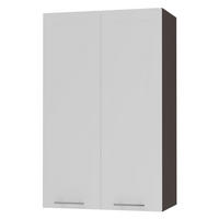 KÜCHENHÄNGESCHRANK Kvantum W4/60 Weiß Matt / Lava Matt 60 / 32,5 / 96cm - Dunkelgrau/Weiß, Holz/Holzwerkstoff (60/96/32.5cm) - Feldmann-Wohnen