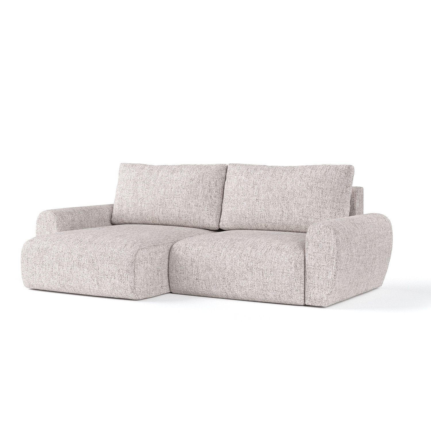 AltaBeds ROHOVÁ SEDAČKA OMARI, textil, Béžová