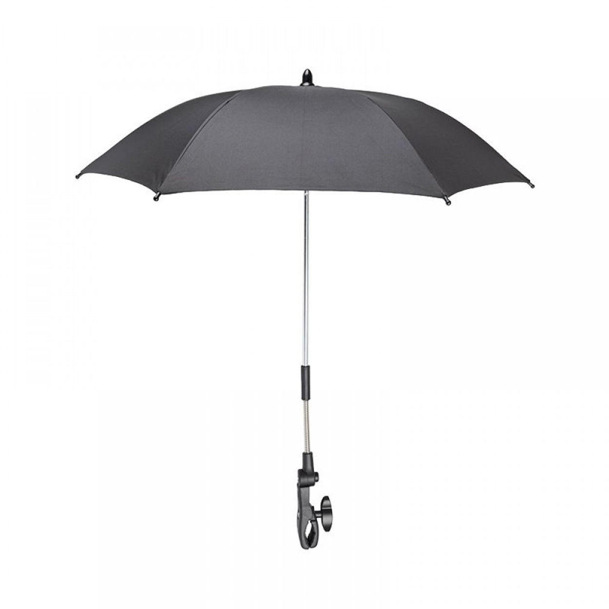 KINDERWAGEN Sonnenschutz KWM0185 schwarz Sonnenschirm, UV-Schutz, 80 cm, universell passend, 3-fach verstellbar - Schwarz, Textil (80/80/80cm) - Moni