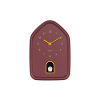 WANDUHR Modern Doggy Rot 29.1/29.1/29.1 cm - Rot, Kunststoff (29.1/29.1/29.1cm) - Karlsson