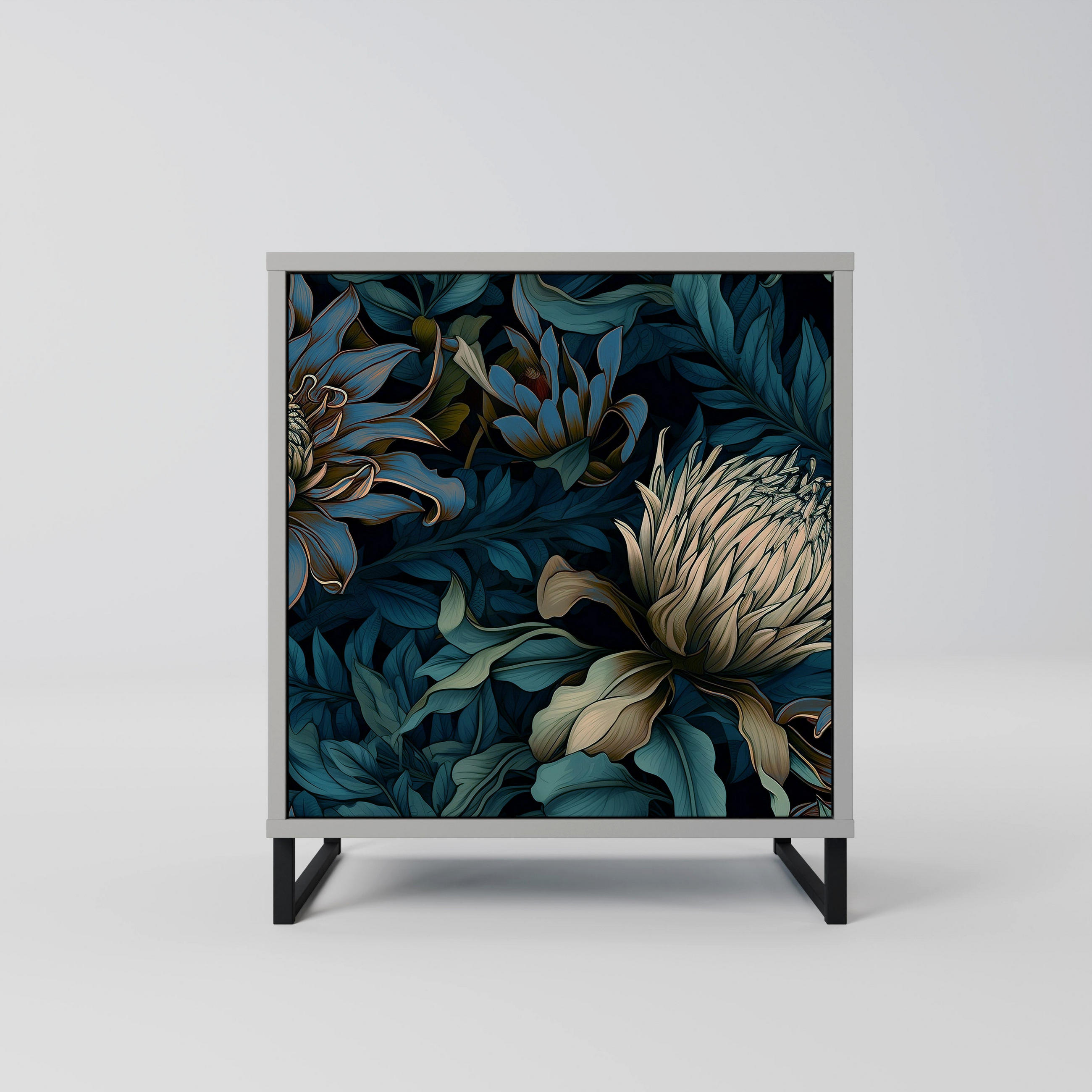 SpaceRebels Sideboard Grau 57.5x67.5x42 cm