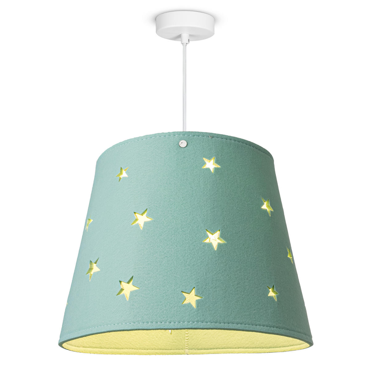 PENDELLEUCHTE Hugo Pd1 Glen - Blau, Metall (33/33/23.9cm) - Paco Home