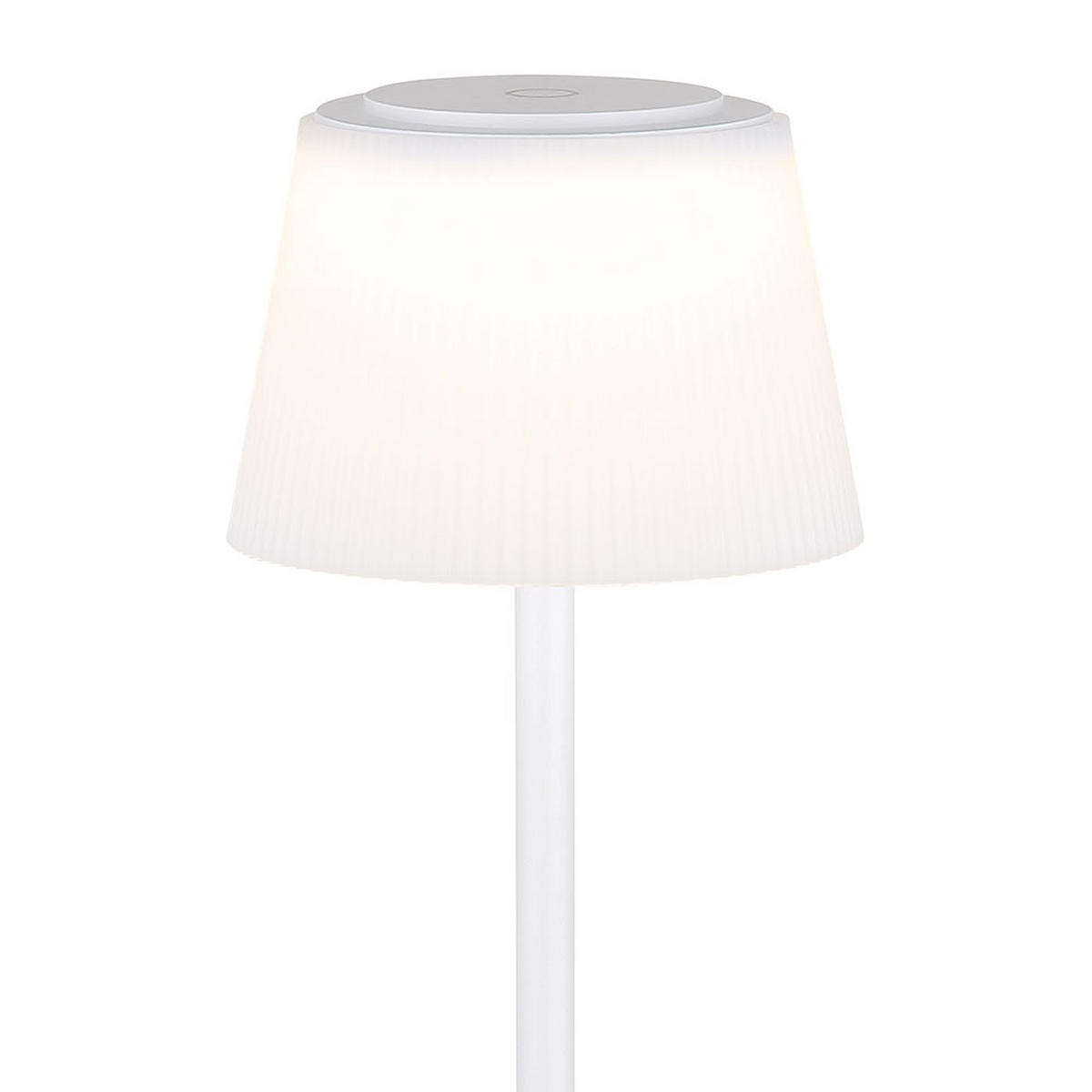 LED STEHLEUCHTE Gregoir Weiß - Weiß, Metall (14/14/120cm) - Globo Lighting