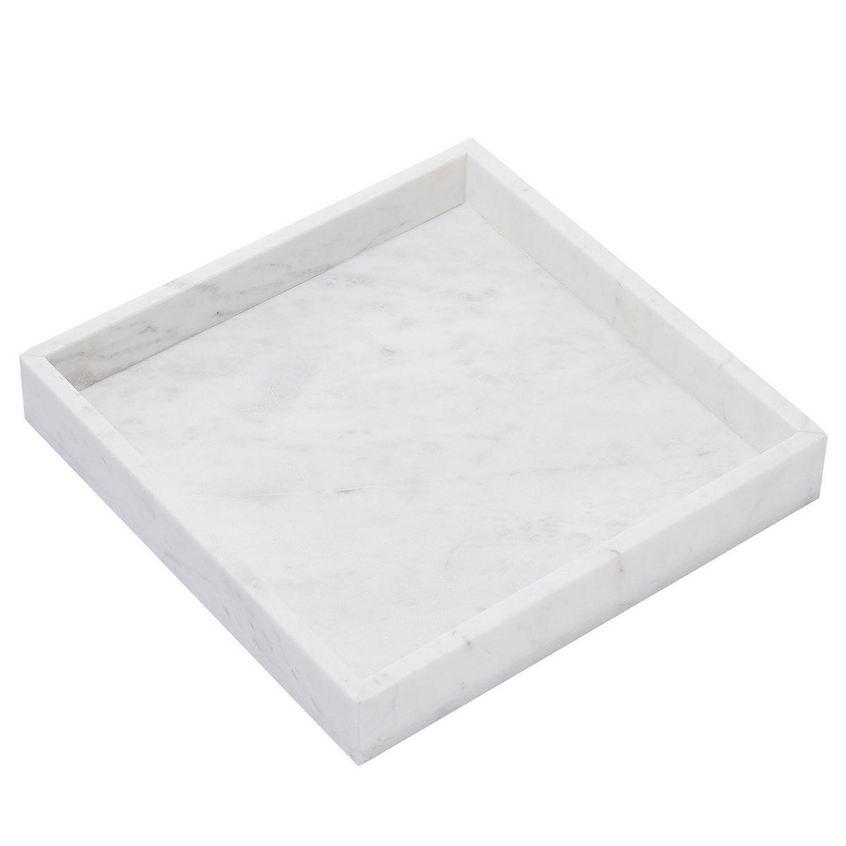 MARMORTABLETT Marble - Weiß, Stein (4.4cm) - Butlers