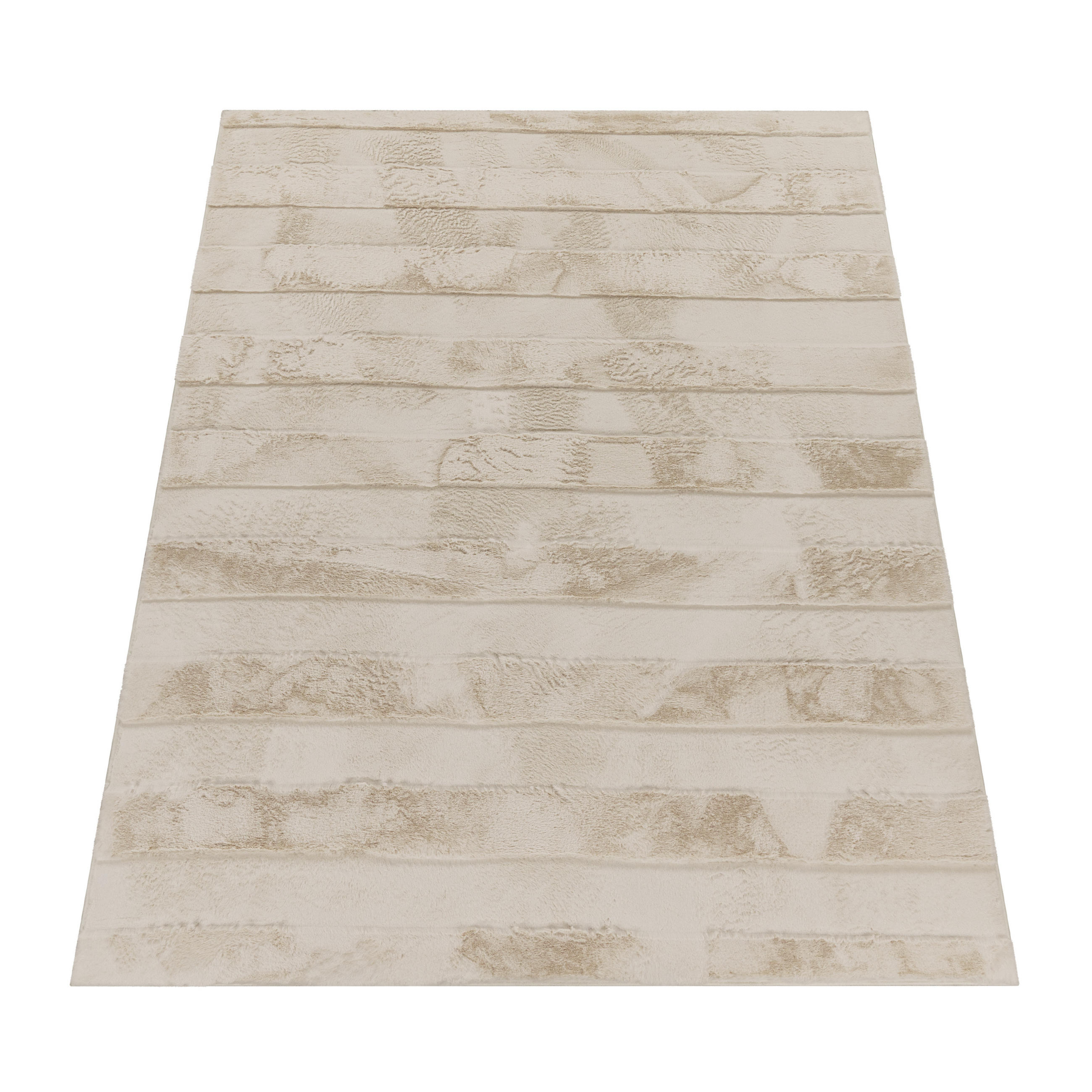 HOCHFLORTEPPICH 60/100 cm Arnheim 744 - Creme, Textil (60/100cm) - Paco Home