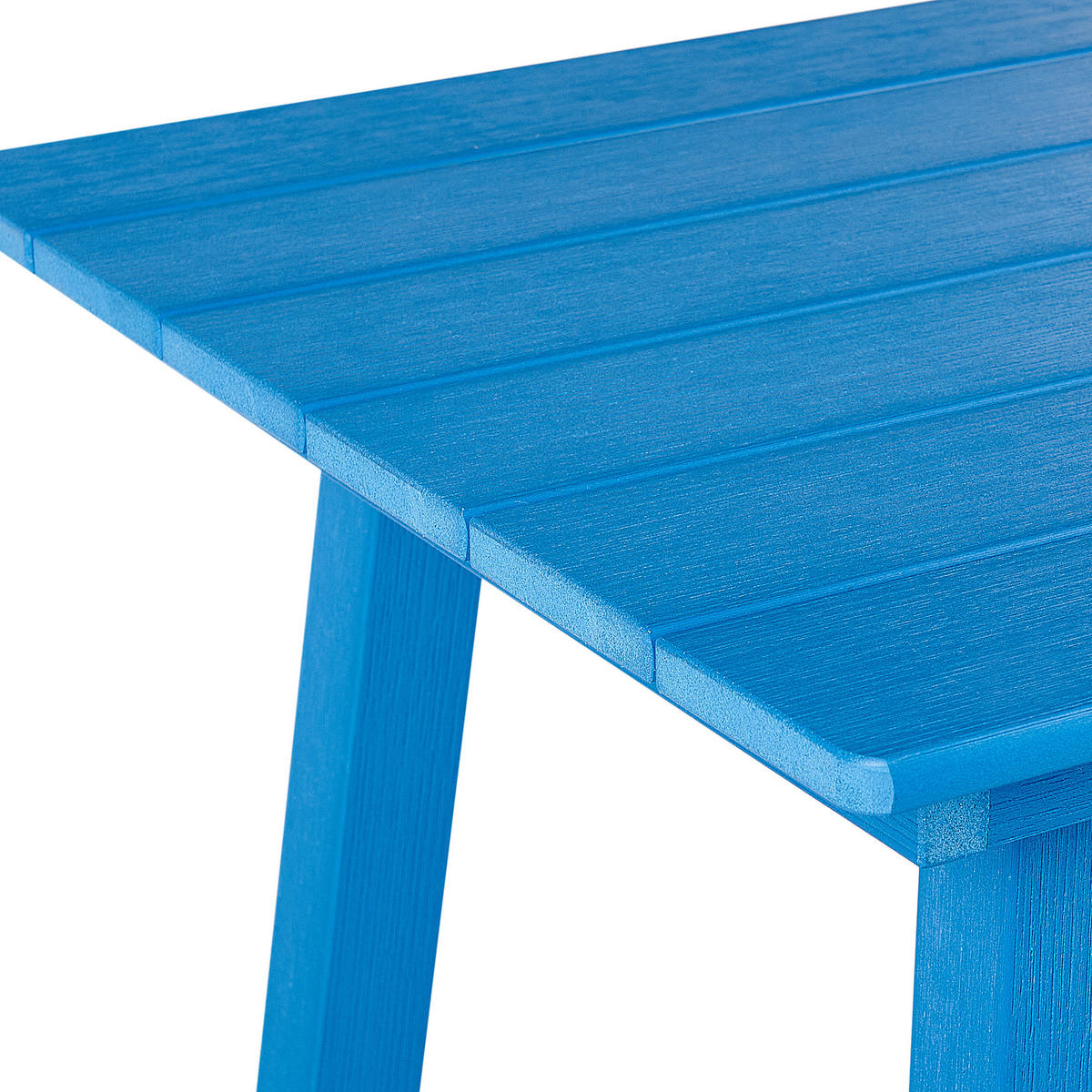 BARTISCH Blau Adirondack - Blau, Kunststoff (60/59/103cm) - Beliani