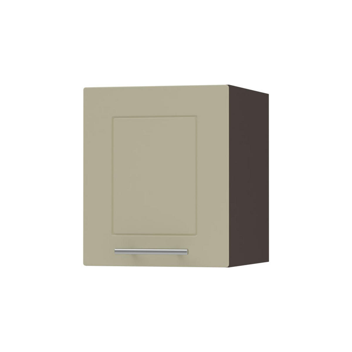 KLAPPHÄNGESCHRANK Kvantum W4B/30 Vanille Matt / Lava Matt 30 / 32,5 / 36cm - Dunkelgrau/Creme, Holz/Holzwerkstoff (30/36/32.5cm) - Feldmann-Wohnen