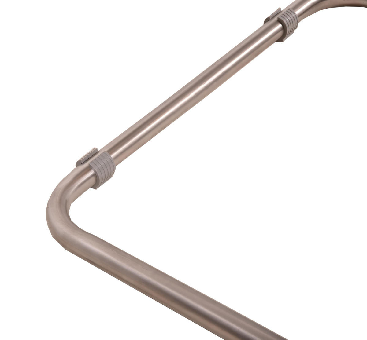 GARTEN-SITZGRUPPE Paul 7-teilig Tisch Freischwinger Braun Gartenmöbel-Set - Silberfarben, Holz - DELUKE