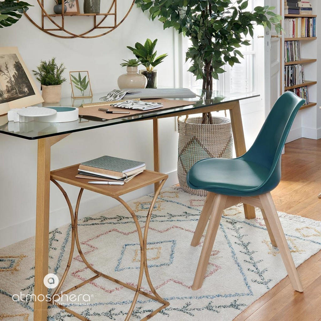 Thumbnail - Atmosphera Createur d´interieur Webteppich, Weiß, Naturmaterialien, 120x170 cm, Teppiche & Böden, Teppiche