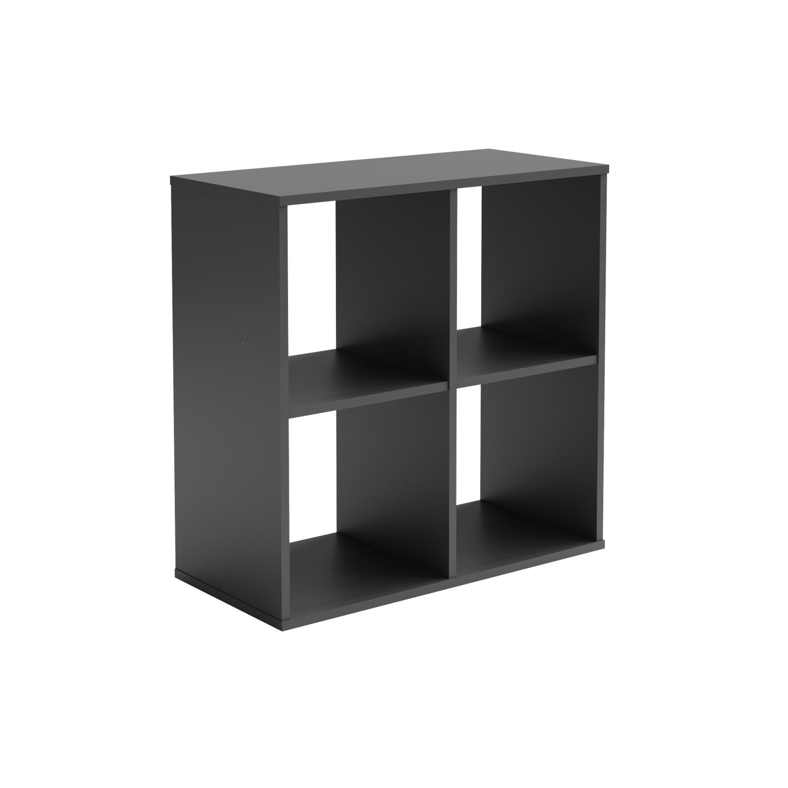 BÜCHERREGAL Loni - Grau, Holzwerkstoff (80/80/38cm) - RAUMHIRSCH FURNITURE
