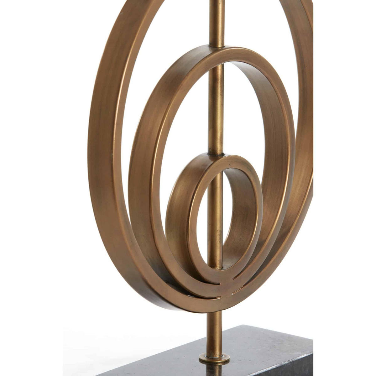 LAMPENFUSS Cassel Bronze 30/9/41 cm - Bronzefarben, Metall (30/9/41cm) - Light & Living