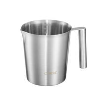 MESSBECHER Edelstahl 1000 ml - Silberfarben, Metall (1L)