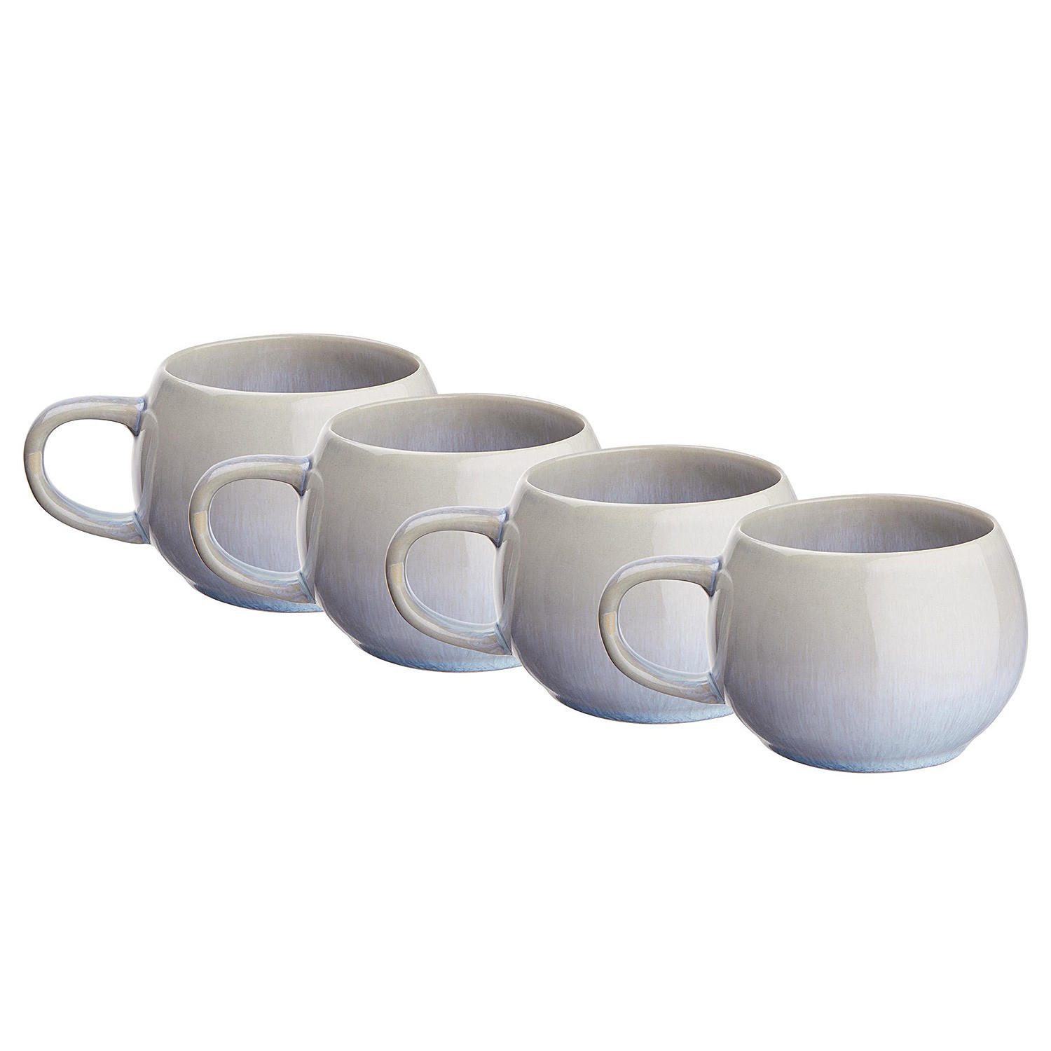 TASSE (4er Set) Cottage - Hellblau, Keramik (0.35L) - BUTLERS