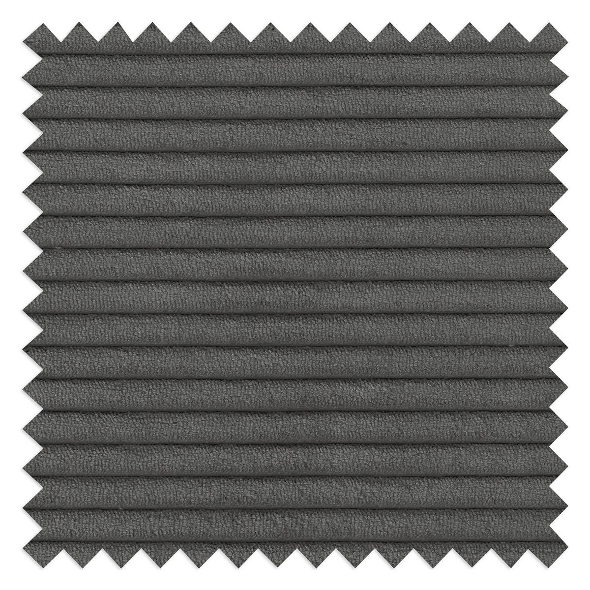 POLSTERHOCKER rechteckig - Anthrazit/Schwarz, Kunststoff/Textil (97/40/79cm) - home24