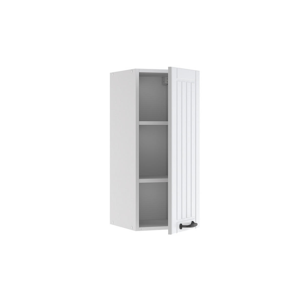 HÄNGESCHRANK Fame-Line Weiß Landhaus 30 cm - Weiß, Holzwerkstoff (30/72/34.1cm) - Vicco