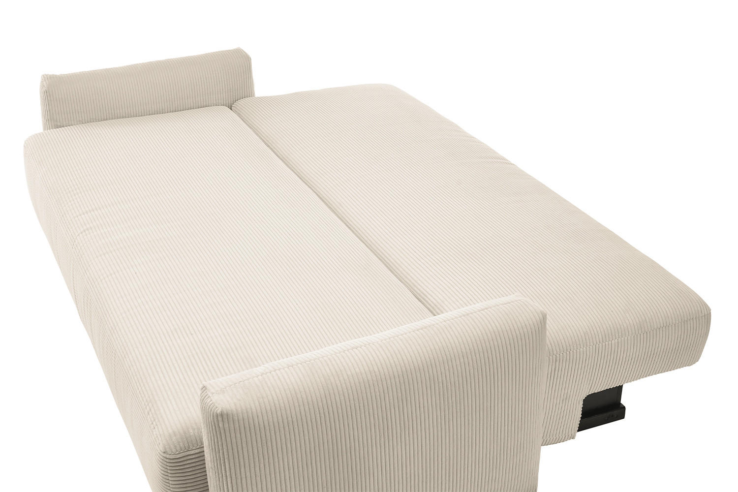 Thumbnail - Kawola Schlafsofa, Creme, Textil, Echtholz, 3-Sitzer, Füllung: Komfortschaum, 233x75x108 cm, Wohnzimmer, Sofas & Couches...