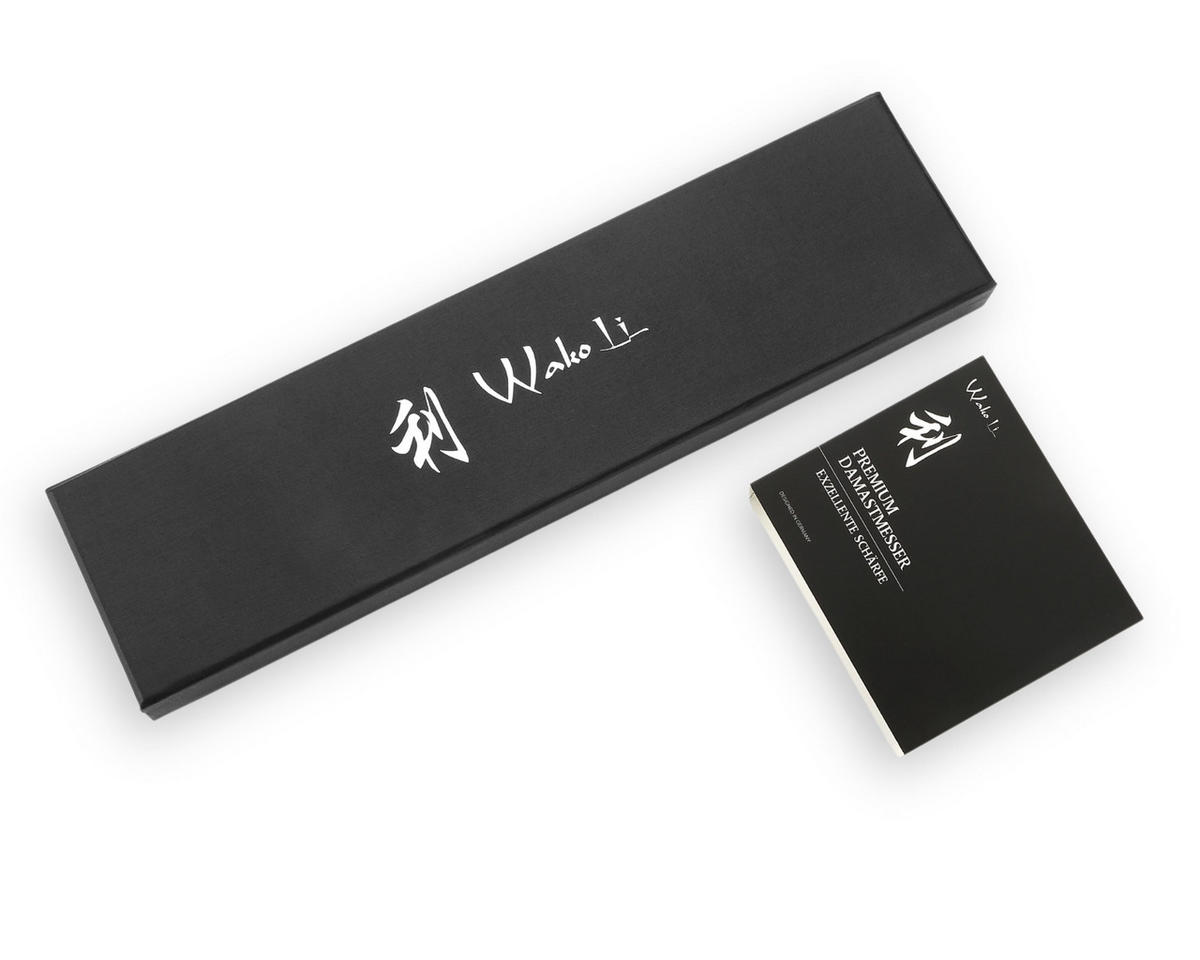 NAKIRIMESSER 17 cm - Schwarz, Metall (30cm) - Wakoli