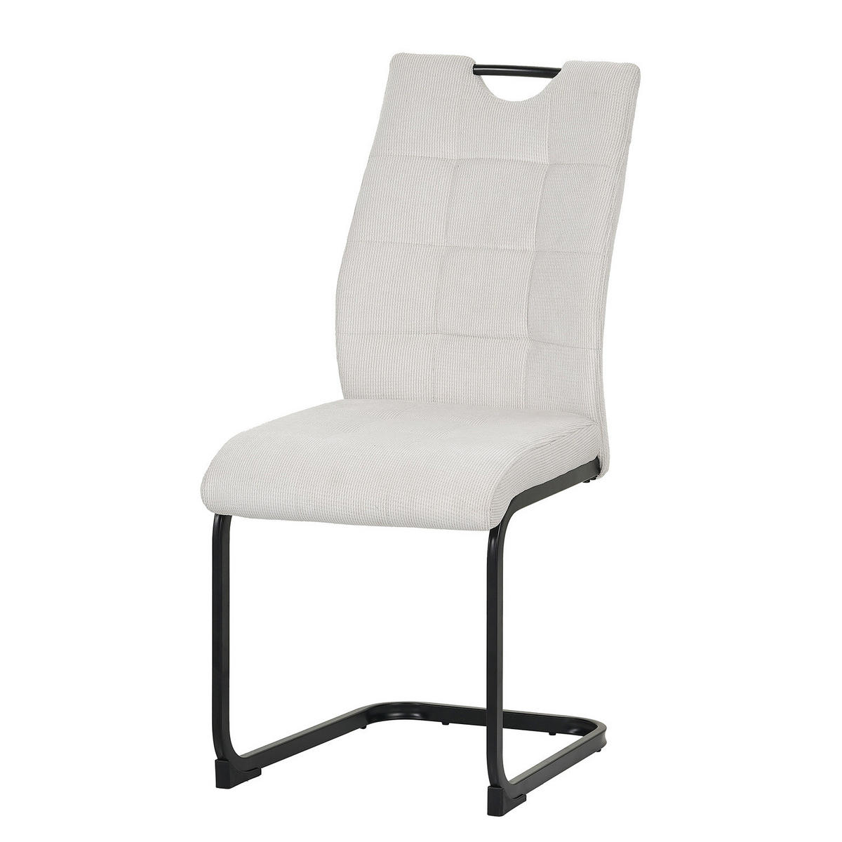 FREISCHWINGER 4ER-SET - Metall / Textil - Beige, Textil/Metall (44/96/59cm) - home24