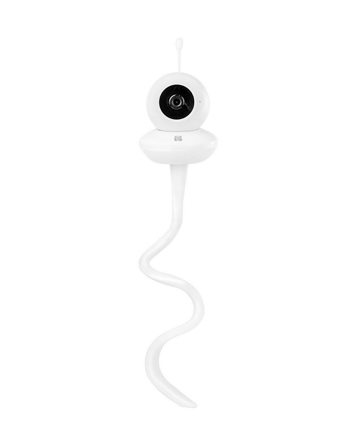 BABYPHONE Aneres weiß FHSS-Technologie, Schlaflieder, Nachtsicht, Alarm - Weiß, Kunststoff - Kikka boo