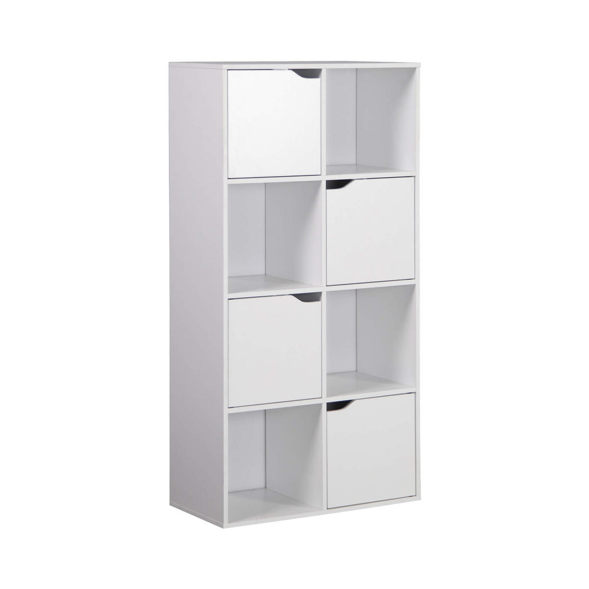 BÜCHERREGAL Weiß 29/60/119 cm - Weiß, Holzwerkstoff (60/119/29cm) - Mobili Rebecca