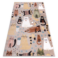 TEPPICH Fun 200/290 cm - Beige, Textil (200/290cm) - rugsX
