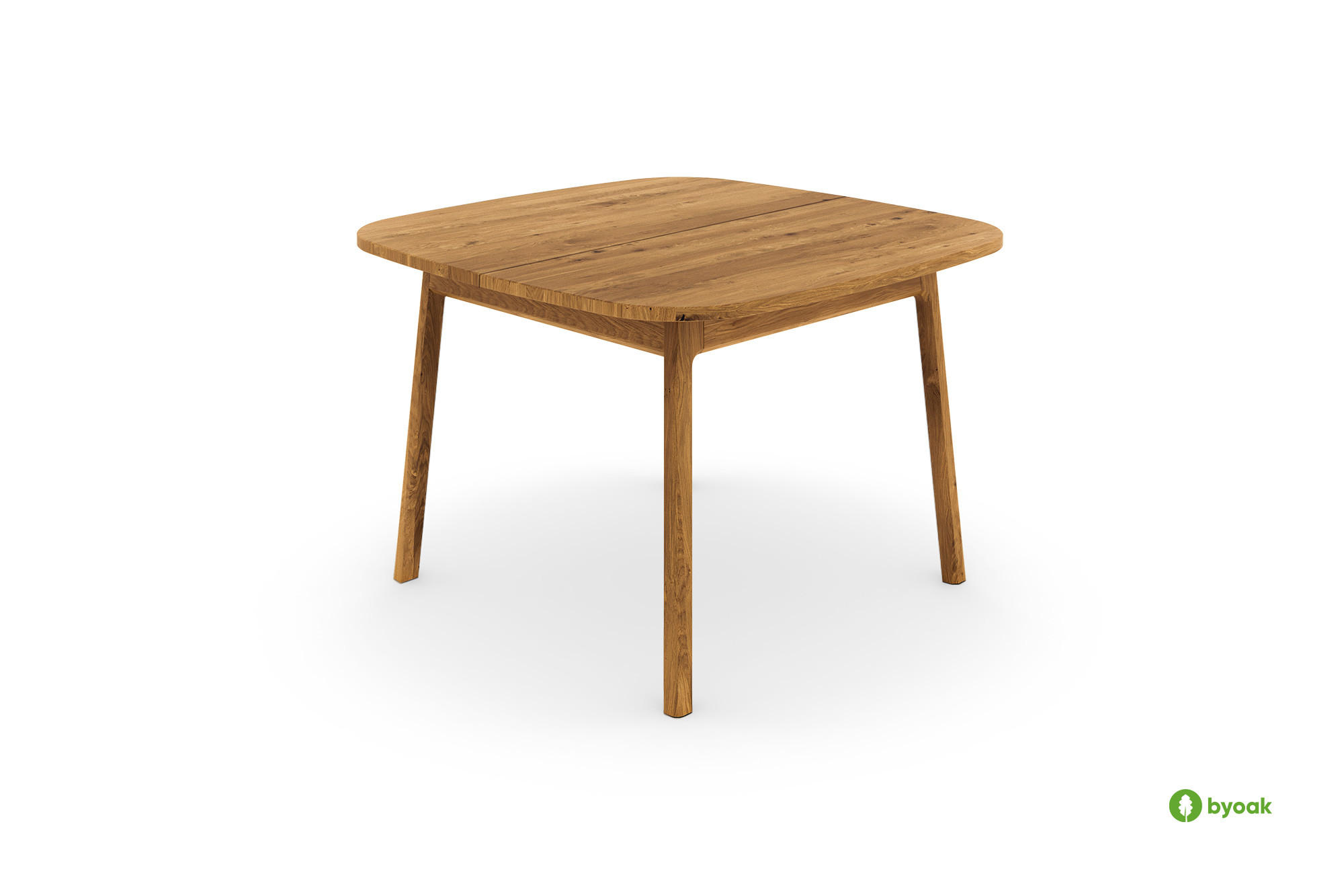 ESSTISCH PAUL 100 x 180 Wildeiche - Wildeiche, Holz (180/100/77cm) - byoak