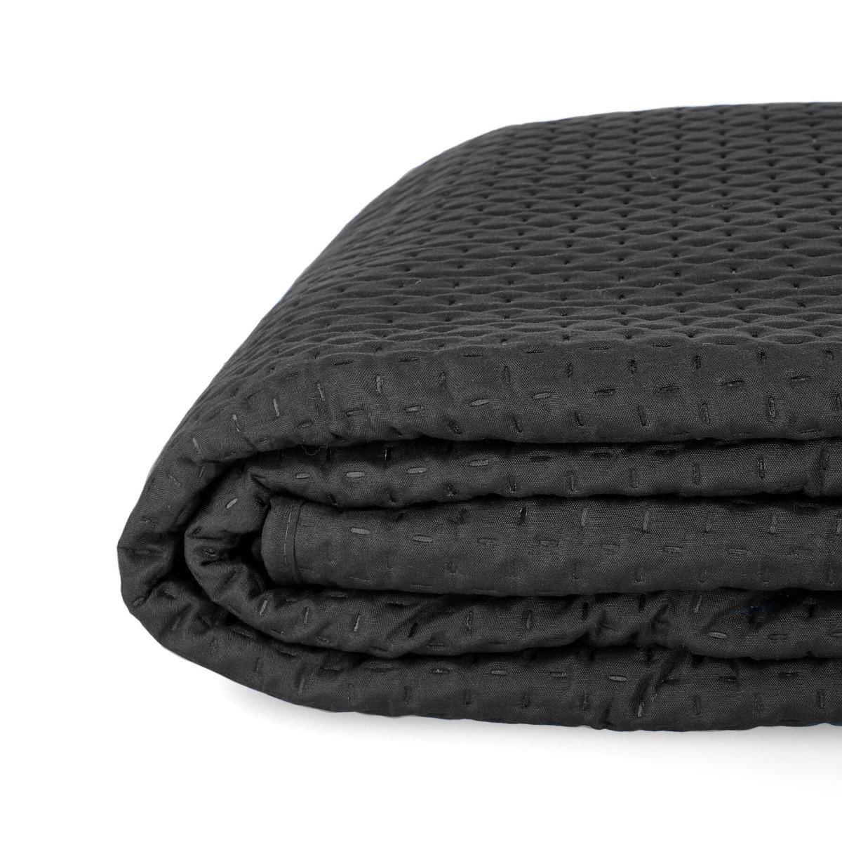 TAGESDECKE Zemi new schwarz 200/220 cm - Schwarz, Textil (200/220cm) - Homla