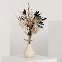 TROCKENBLUMENSTRAUSS Mini Olivenzweige - beige - Beige, Naturmaterialien (30cm) - Lykke & You