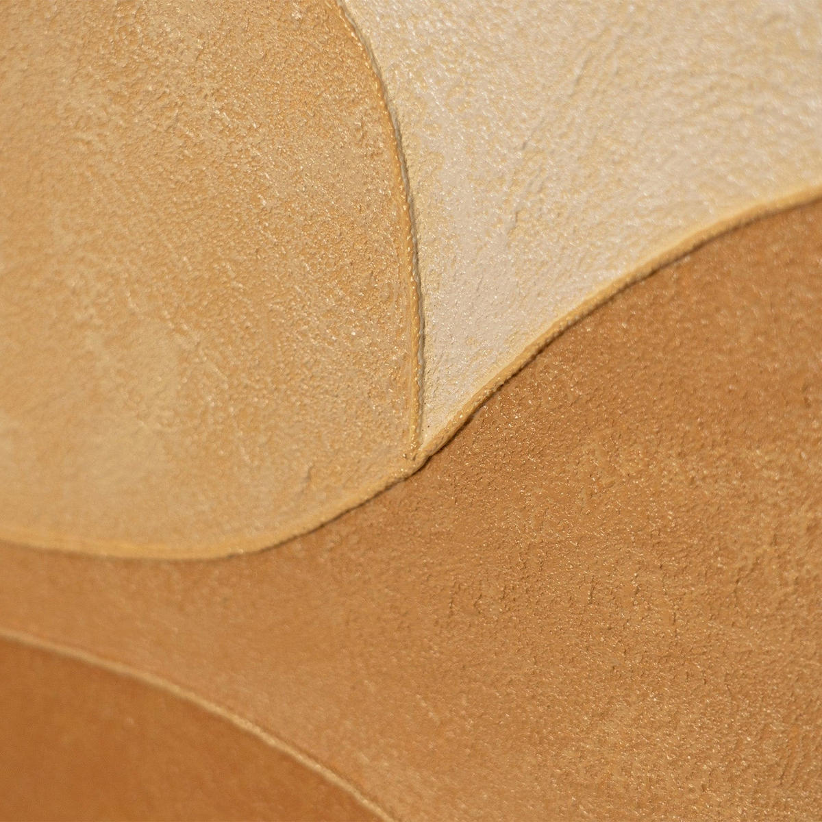 GEMÄLDE Lied der Wüste Schattenfugenrahmen Eichefarben 3-teilig - Eichefarben, Holz (80/60cm) - YS-art gallery