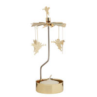 TEELICHTKARUSSELL Merry Go Round - Goldfarben, Metall (15cm) - Butlers