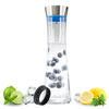 GLASKARAFFE Svea 1,2 Liter, blau - Blau, Glas (1.2L) - bremermann