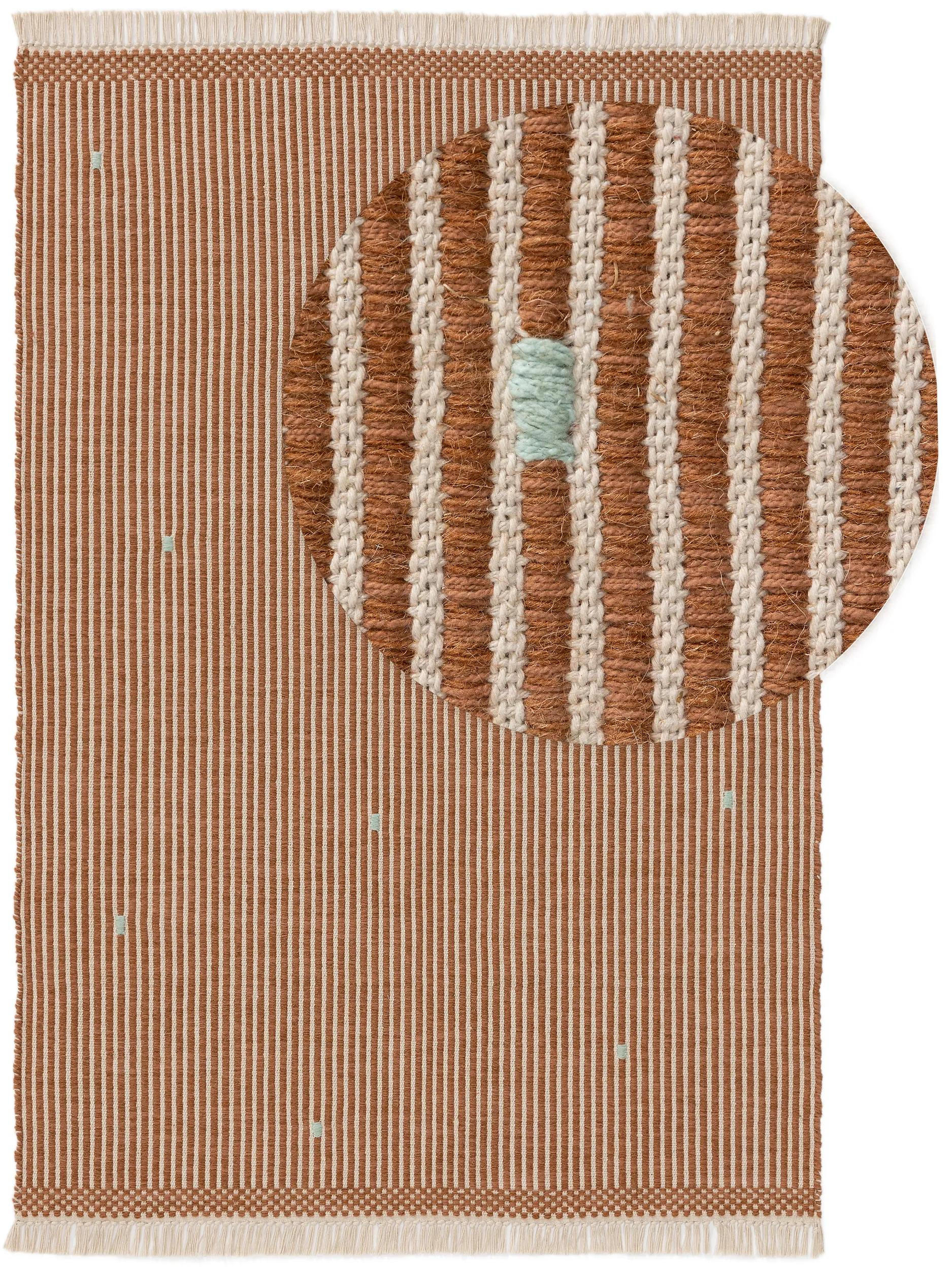 benuta Kinderteppich Braun 90x130 cm