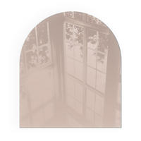 GLASPLATTE für Kamin 80x70 cm - Orange, Glas (80/70/0.4cm) - TULUP