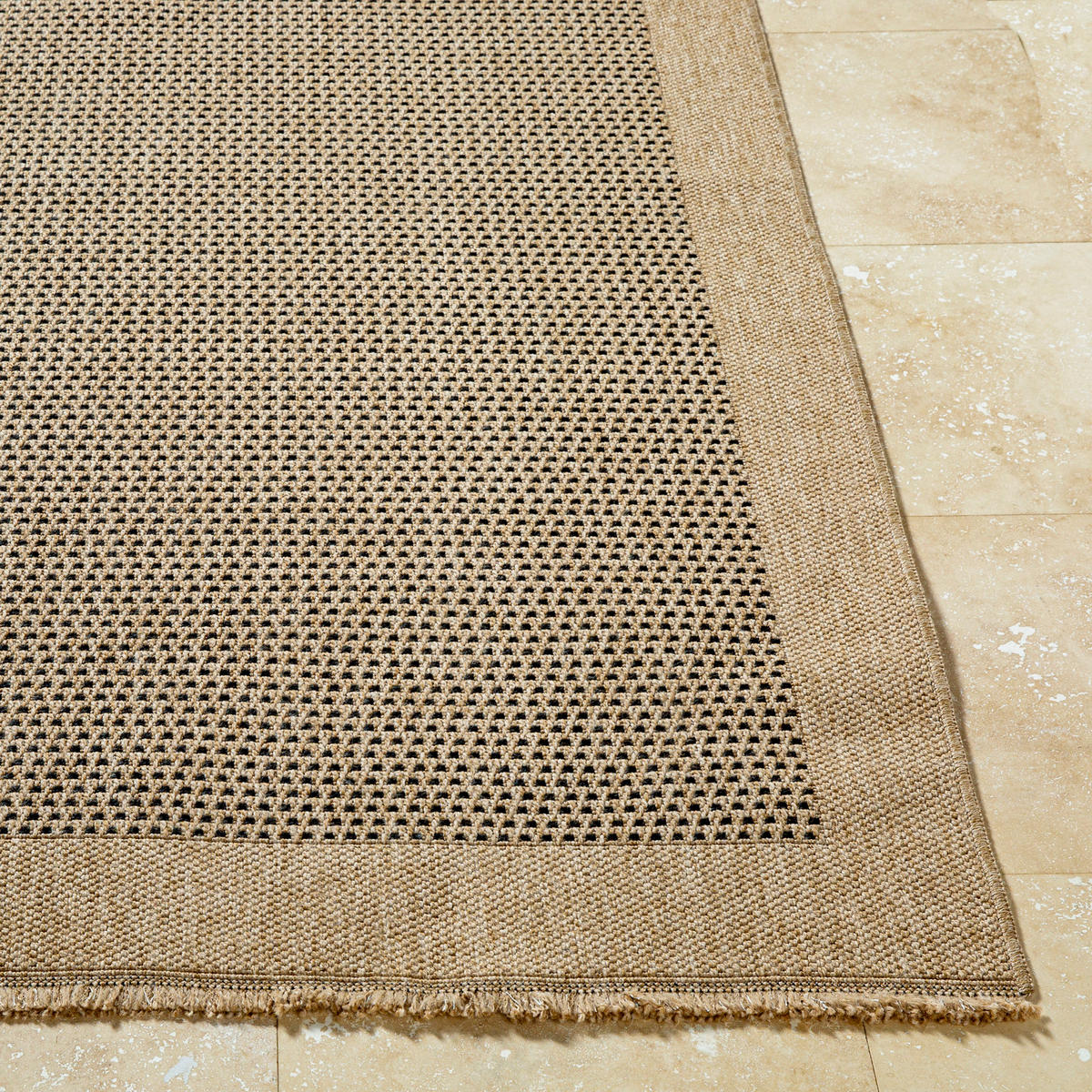 OUTDOORTEPPICH Jute-Optik 160/213 cm Beige - Braun, Kunststoff/Textil (160/213cm) - LIVABLISS