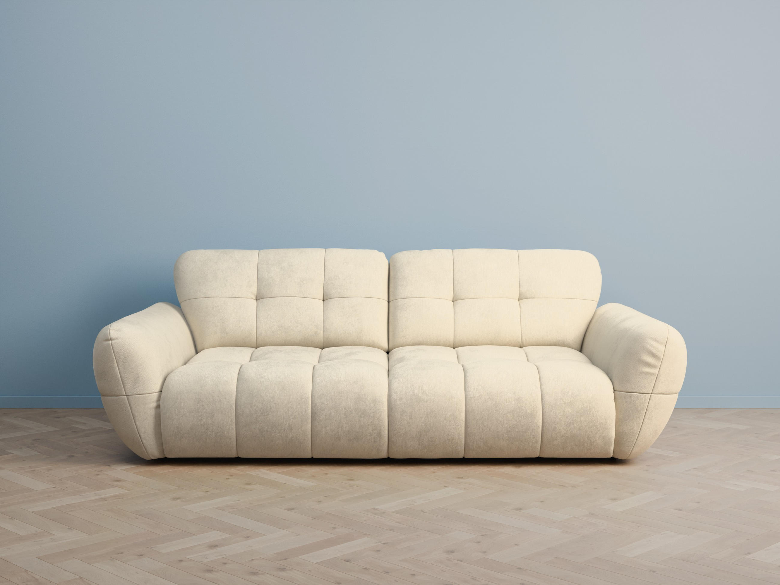 foamnova Bigsofa Creme 272x68x134 cm